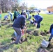 Tree planters were abundant for Fort McCoy’s 2024 Arbor Day celebration; hundreds of trees planted