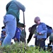 Tree planters were abundant for Fort McCoy’s 2024 Arbor Day celebration; hundreds of trees planted