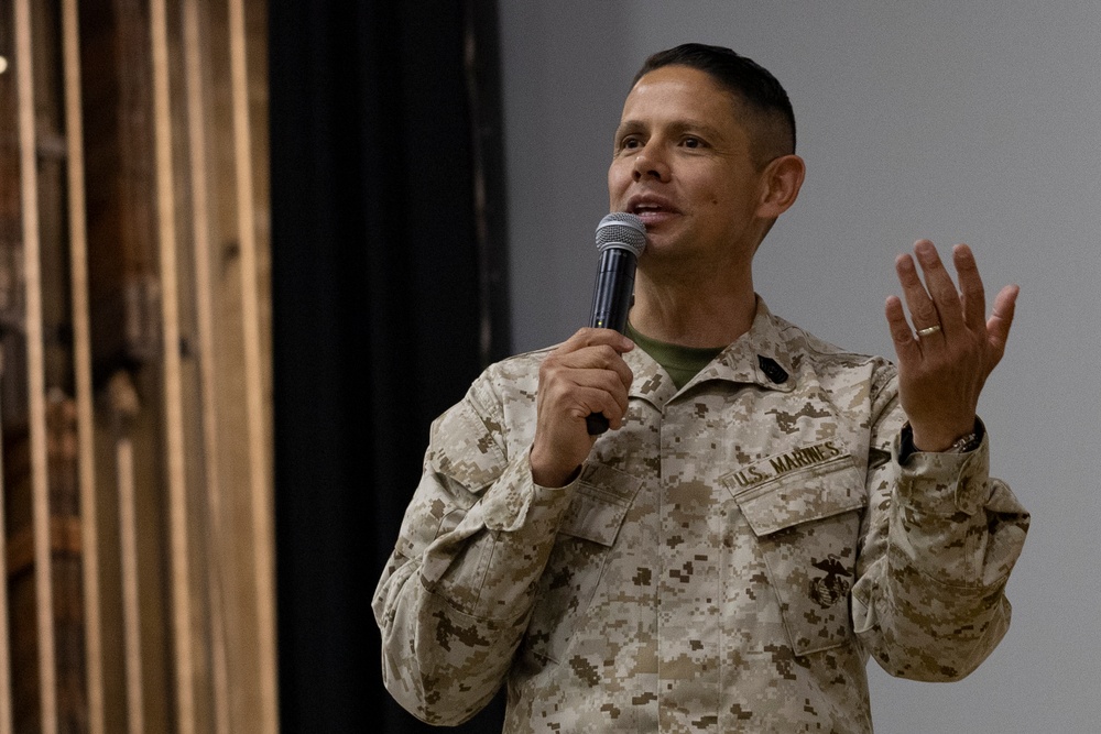 Sergeant Major of the Marine Corps visits The Combat Center