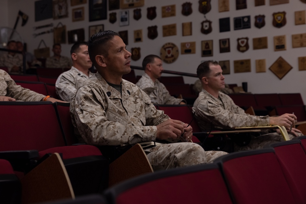 Sergeant Major of the Marine Corps visits The Combat Center