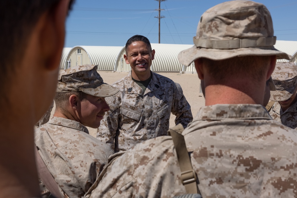 Sergeant Major of the Marine Corps visits The Combat Center