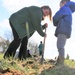 Tree planters were abundant for Fort McCoy’s 2024 Arbor Day celebration; hundreds of trees planted