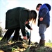 Tree planters were abundant for Fort McCoy’s 2024 Arbor Day celebration; hundreds of trees planted