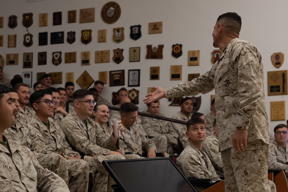 Sergeant Major of the Marine Corps visits The Combat Center