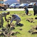 Tree planters were abundant for Fort McCoy’s 2024 Arbor Day celebration; hundreds of trees planted