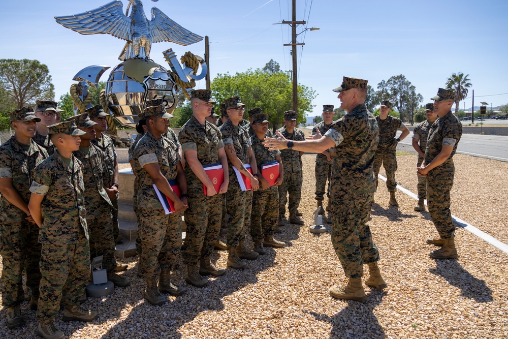 Brigadier General Jason G. Woodworth Visit