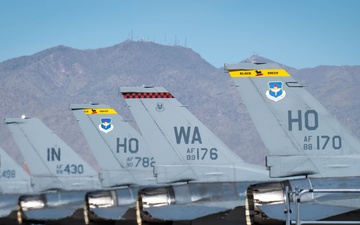 309th takes final vacation with F-16's