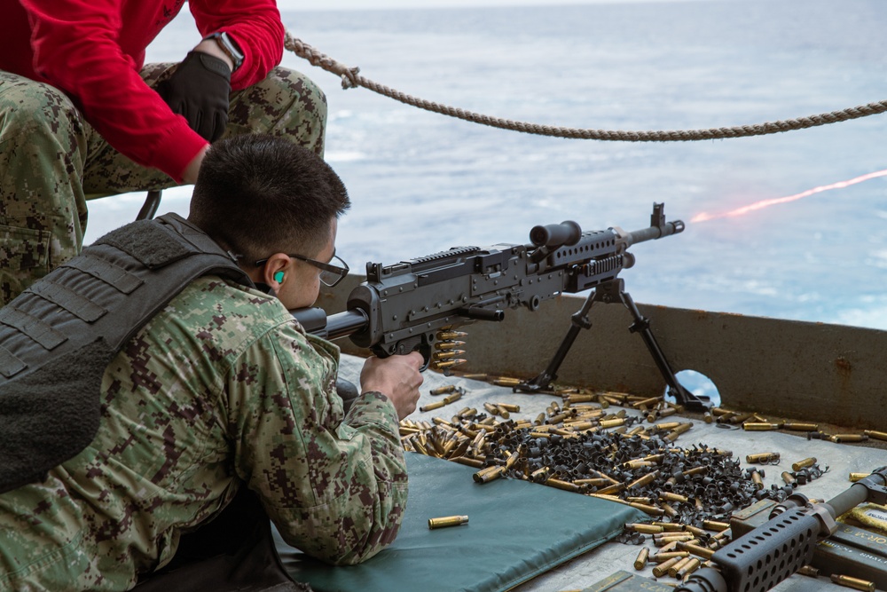 George Washington conducts Live Fire Exercise
