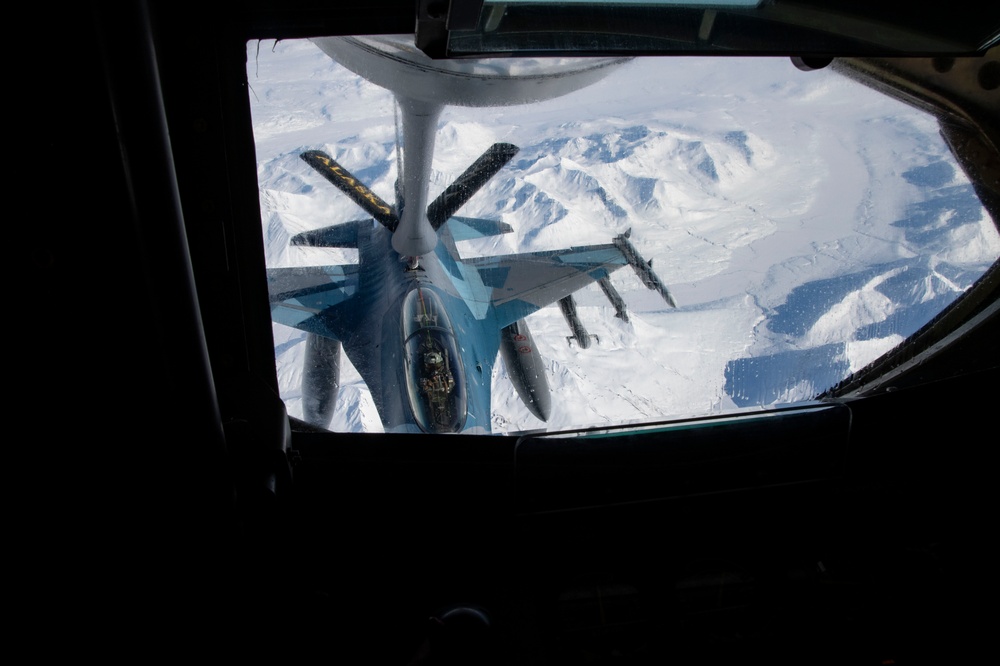 168th Wing Refuels Red Flag Alaska - Going the Distance