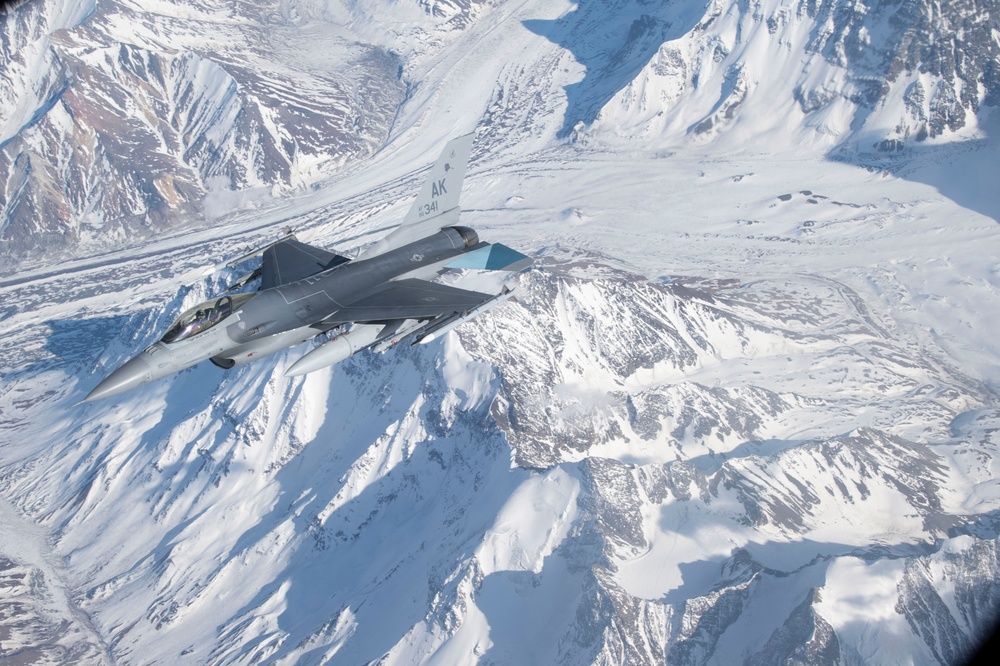 168th Wing Refuels Red Flag Alaska - Going the Distance