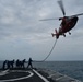 US Coast Guard Cutter Resolute conducts flight operations with Air Station Miami at sea