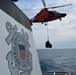 U.S. Coast Guard Cutter Resolute conducts vertical replenishment with Air Station Miami