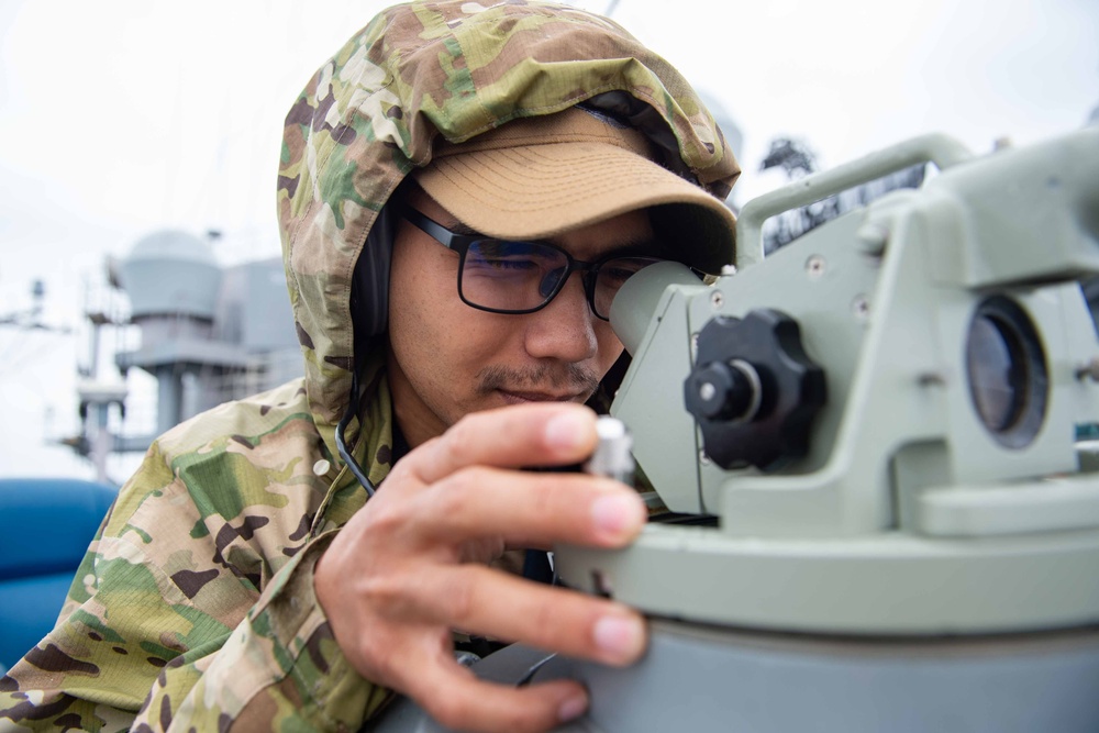 USS Blue Ridge Conducts Underway Operations