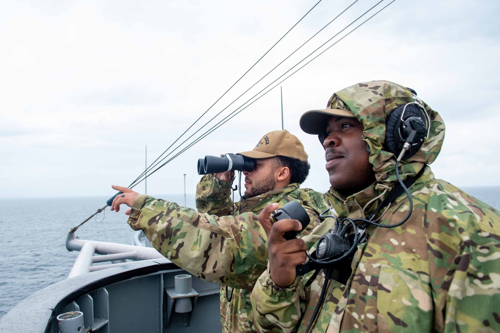 USS Blue Ridge Conducts Underway Operations