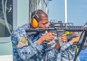 Barbados Coast Guard participates in gunnery exercise during TRADEWINDS 24