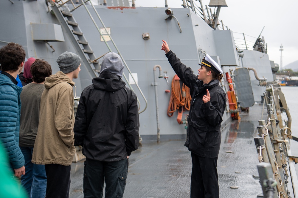 USS William P. Lawrence (DDG 110) Ship Tour