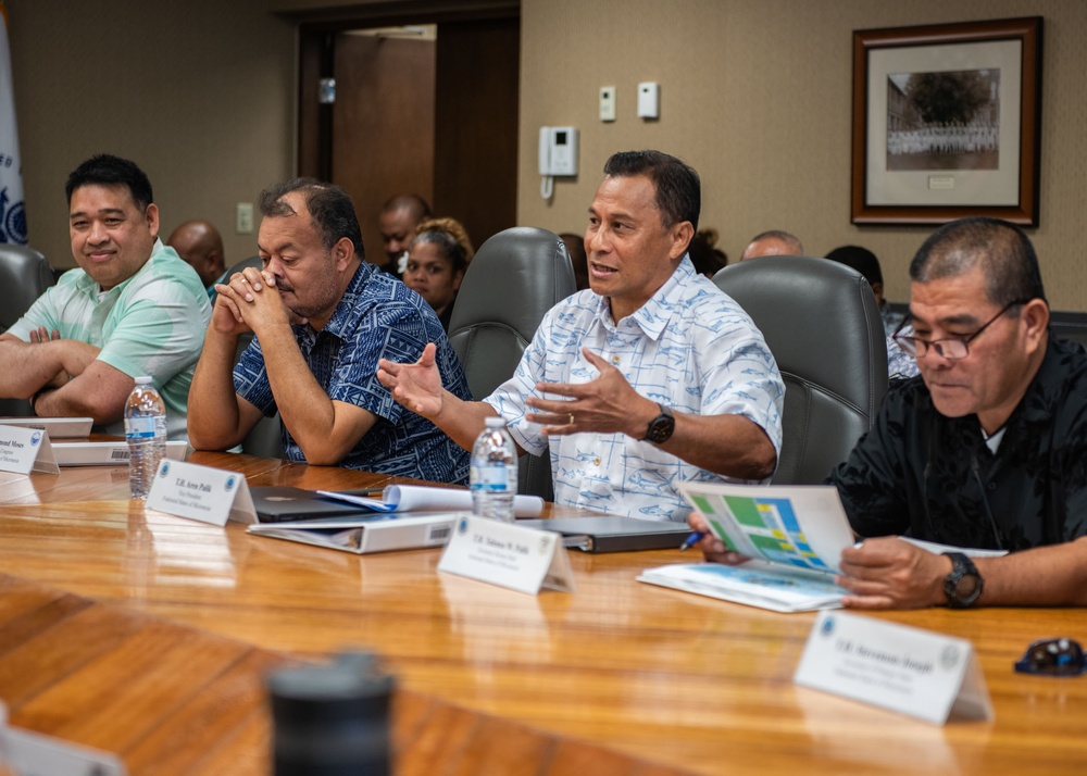 Joint Region Marianas Hosts Delegates from the Federated States of Micronesia for the 2024 FSM-JCM