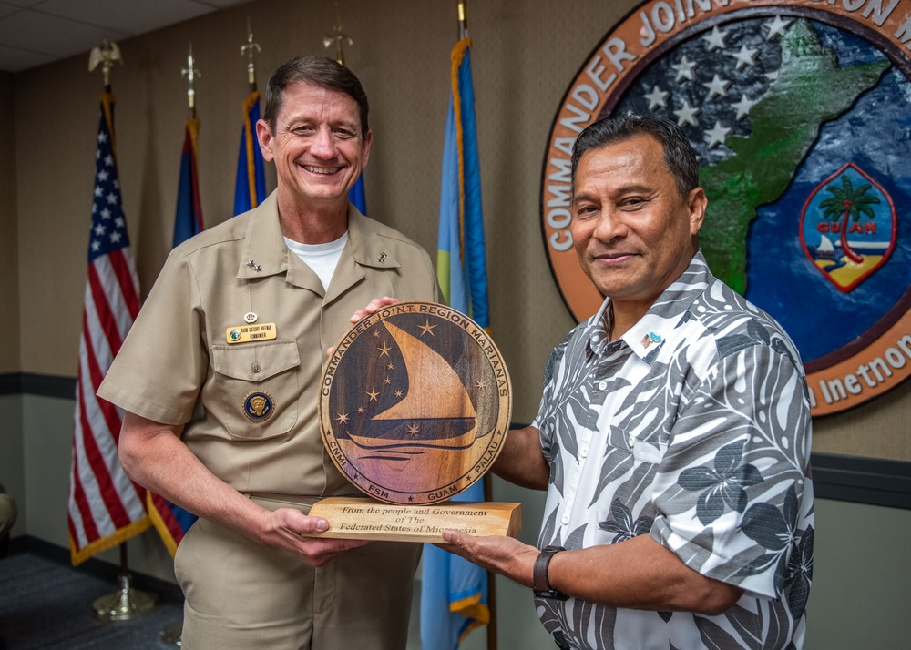 Joint Region Marianas Hosts Delegates from the Federated States of Micronesia for the 2024 FSM-JCM