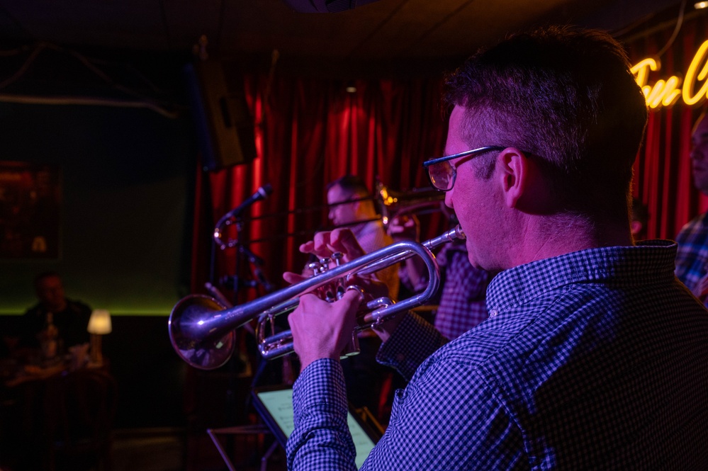 PACAF-Asia Band tour, performs at Mongolia Jazz Club