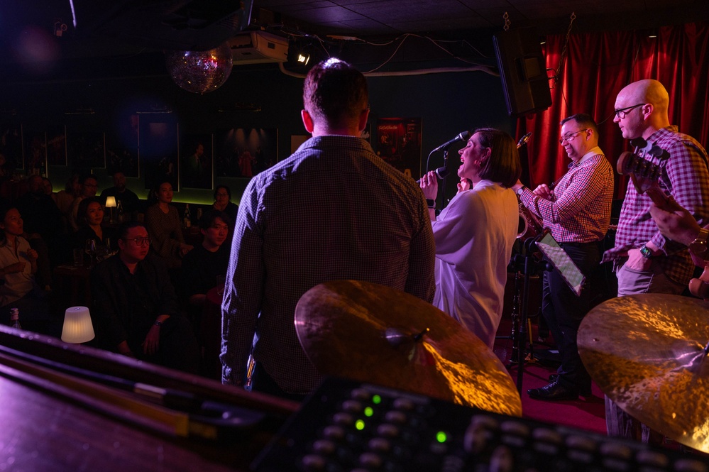 PACAF-Asia Band tour, performs at Mongolia Jazz Club