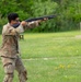 DC Army National Guard Soldier Engages Skeet Shoot Targets