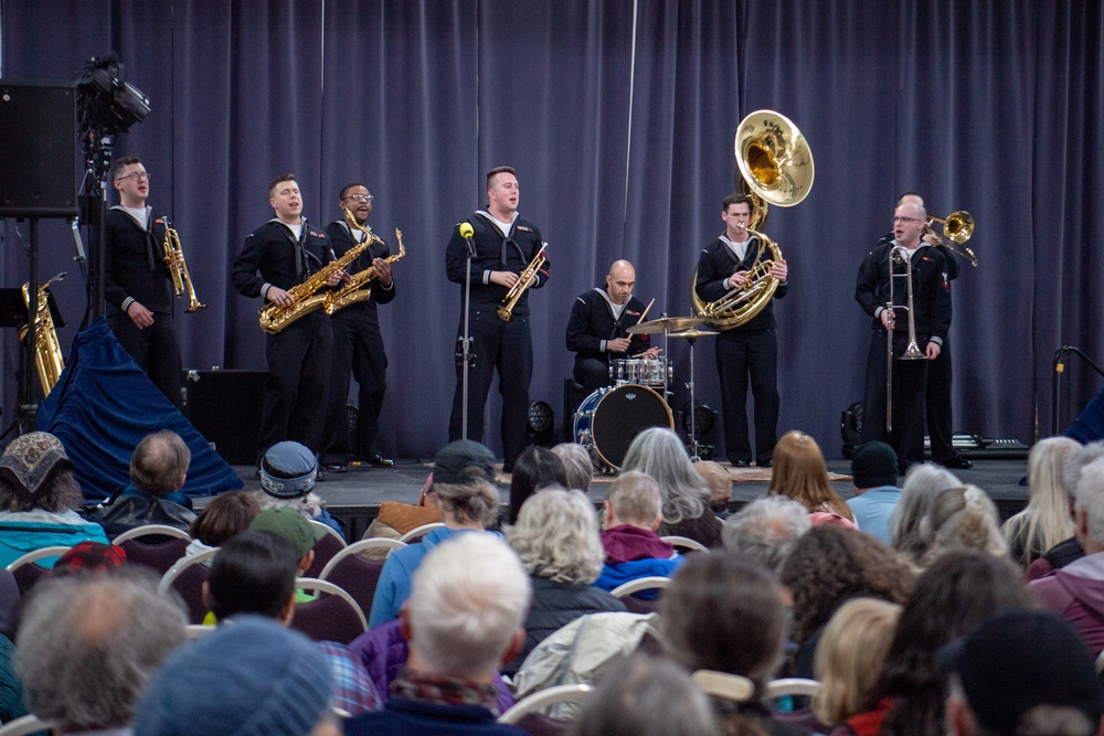 Navy Band Northwest Performs at Community Event