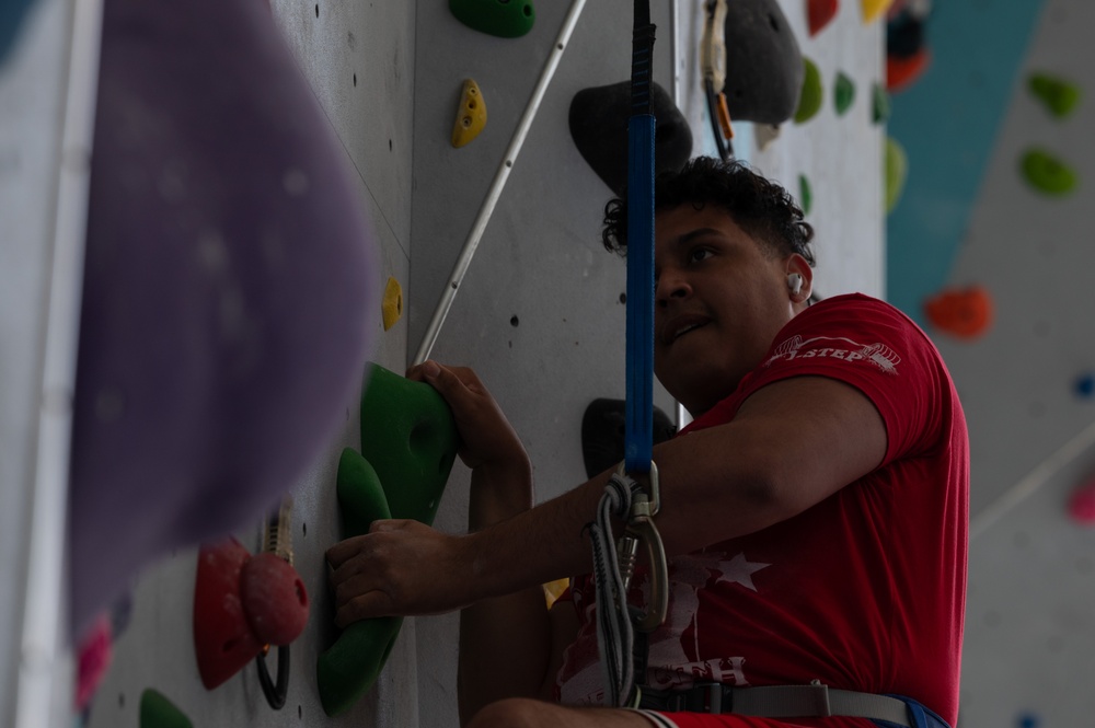 Wounded Warrior Regiment Members participate in a warrior athlete reconditioning program training camp at Nike World Headquarters