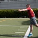 Wounded Warrior Regiment Members participate in a warrior athlete reconditioning program training camp at Nike World Headquarters