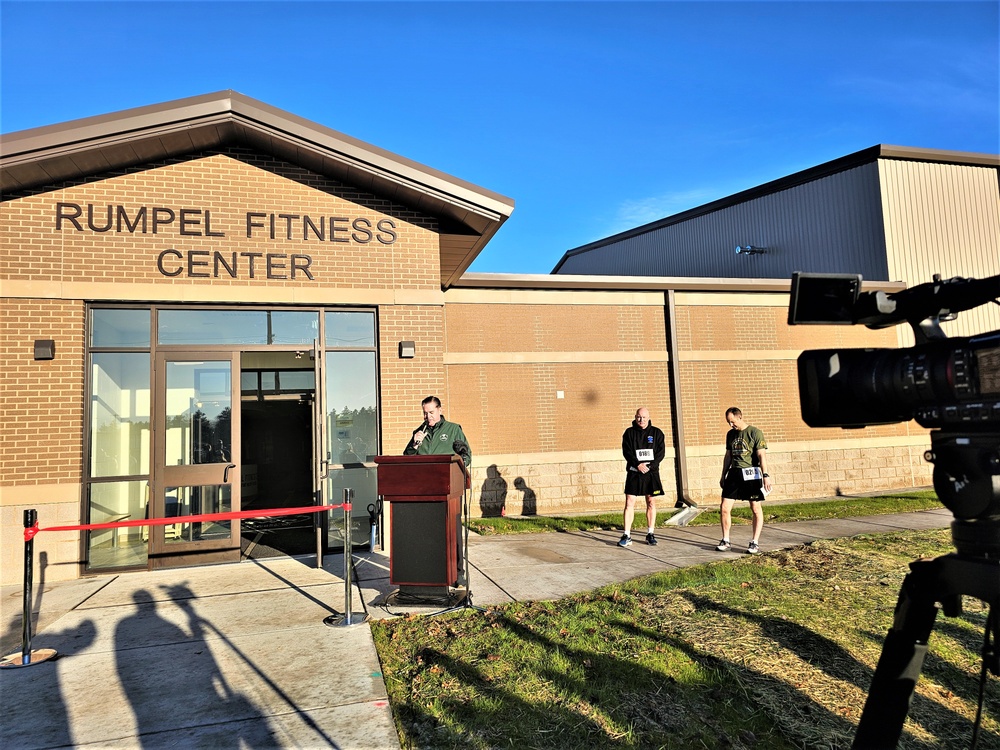 Fort McCoy holds grand reopening, ribbon-cutting ceremony for renovated fitness center