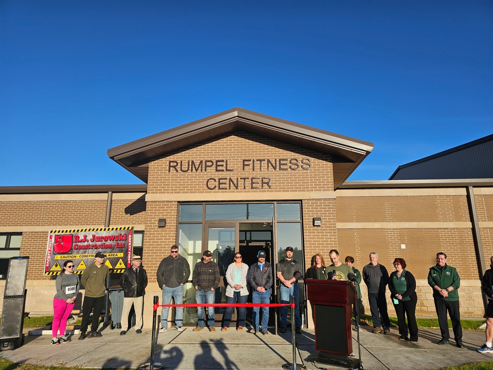 Fort McCoy holds grand reopening, ribbon-cutting ceremony for renovated fitness center