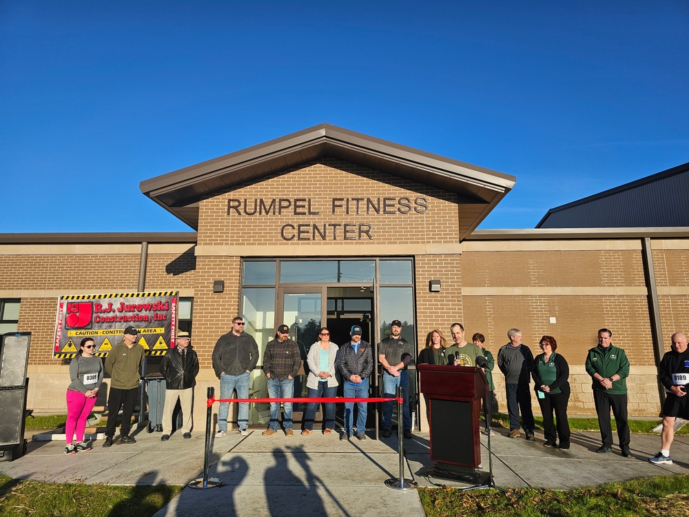 Fort McCoy holds grand reopening, ribbon-cutting ceremony for renovated fitness center