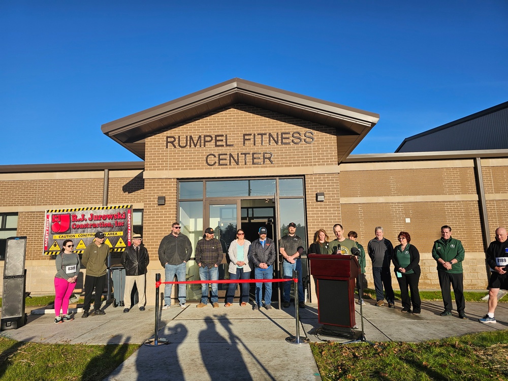 Fort McCoy holds grand reopening, ribbon-cutting ceremony for renovated fitness center