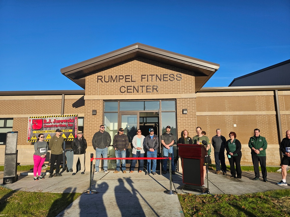 Fort McCoy holds grand reopening, ribbon-cutting ceremony for renovated fitness center