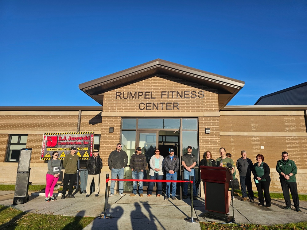 Fort McCoy holds grand reopening, ribbon-cutting ceremony for renovated fitness center