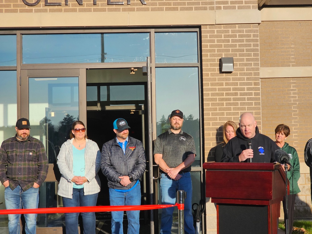 Fort McCoy holds grand reopening, ribbon-cutting ceremony for renovated fitness center