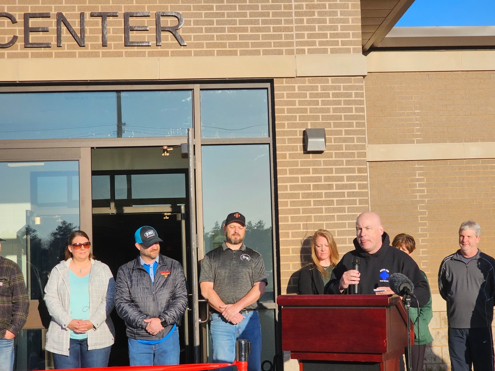 Fort McCoy holds grand reopening, ribbon-cutting ceremony for renovated fitness center