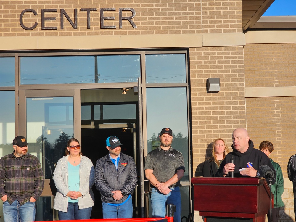 Fort McCoy holds grand reopening, ribbon-cutting ceremony for renovated fitness center