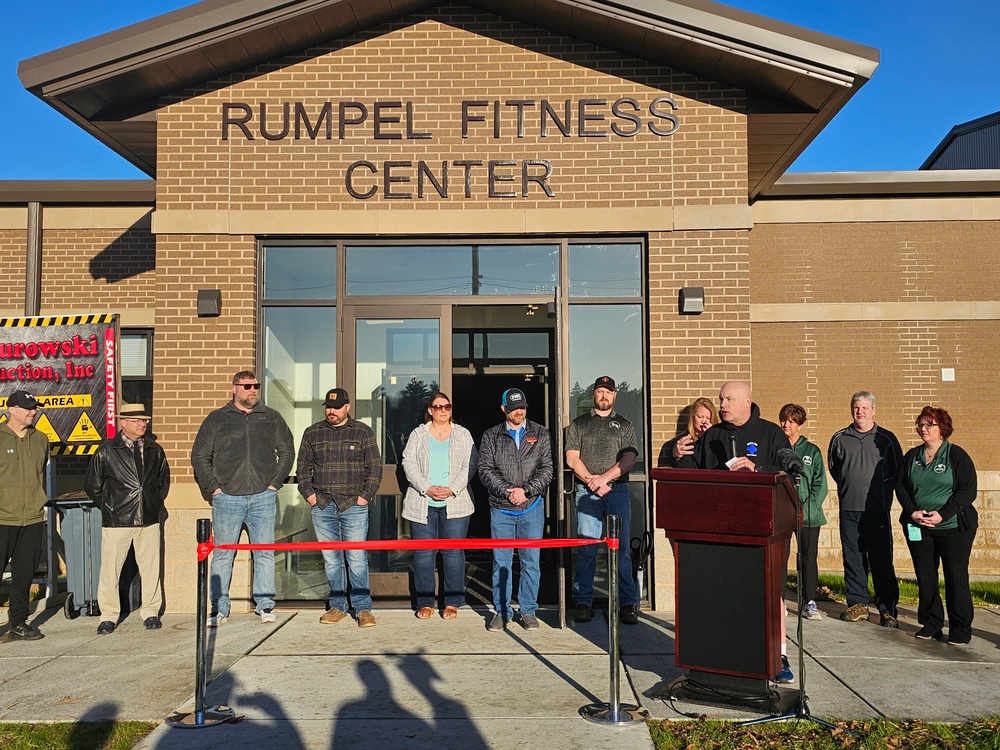 Fort McCoy holds grand reopening, ribbon-cutting ceremony for renovated fitness center