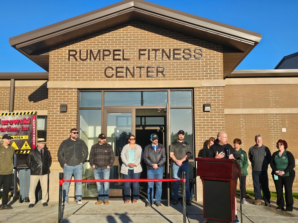 Fort McCoy holds grand reopening, ribbon-cutting ceremony for renovated fitness center