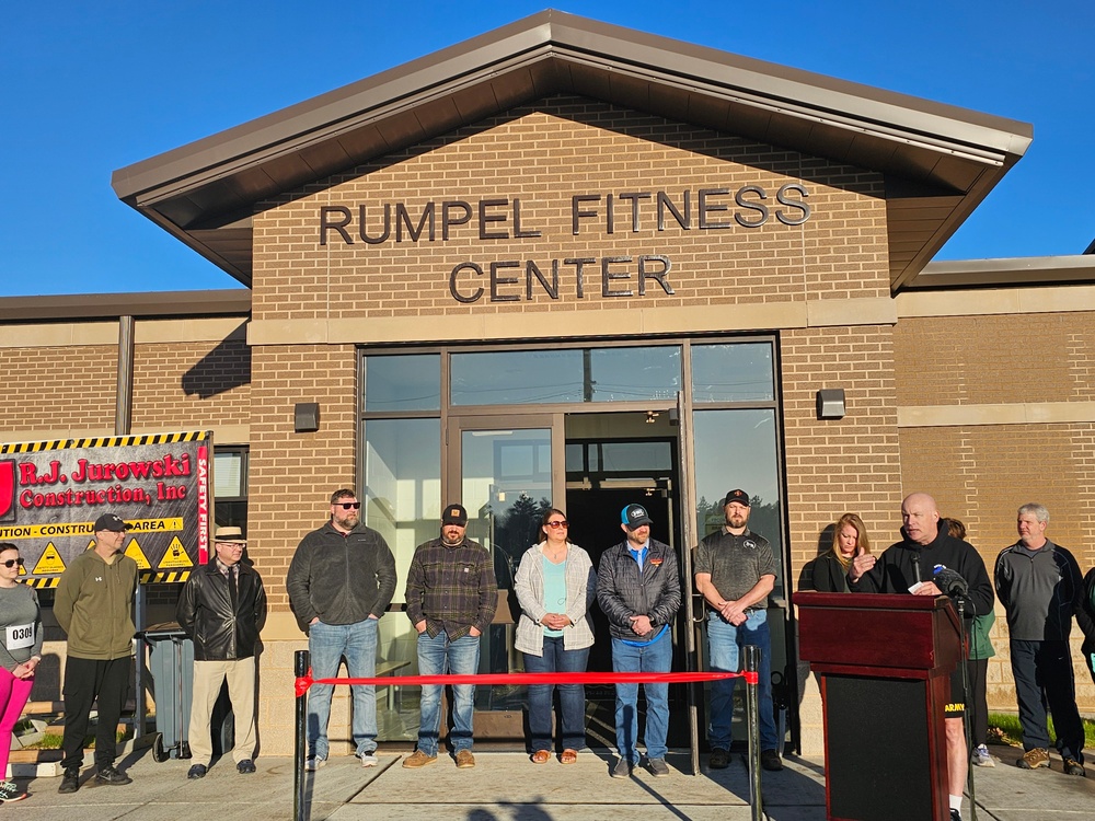 Fort McCoy holds grand reopening, ribbon-cutting ceremony for renovated fitness center