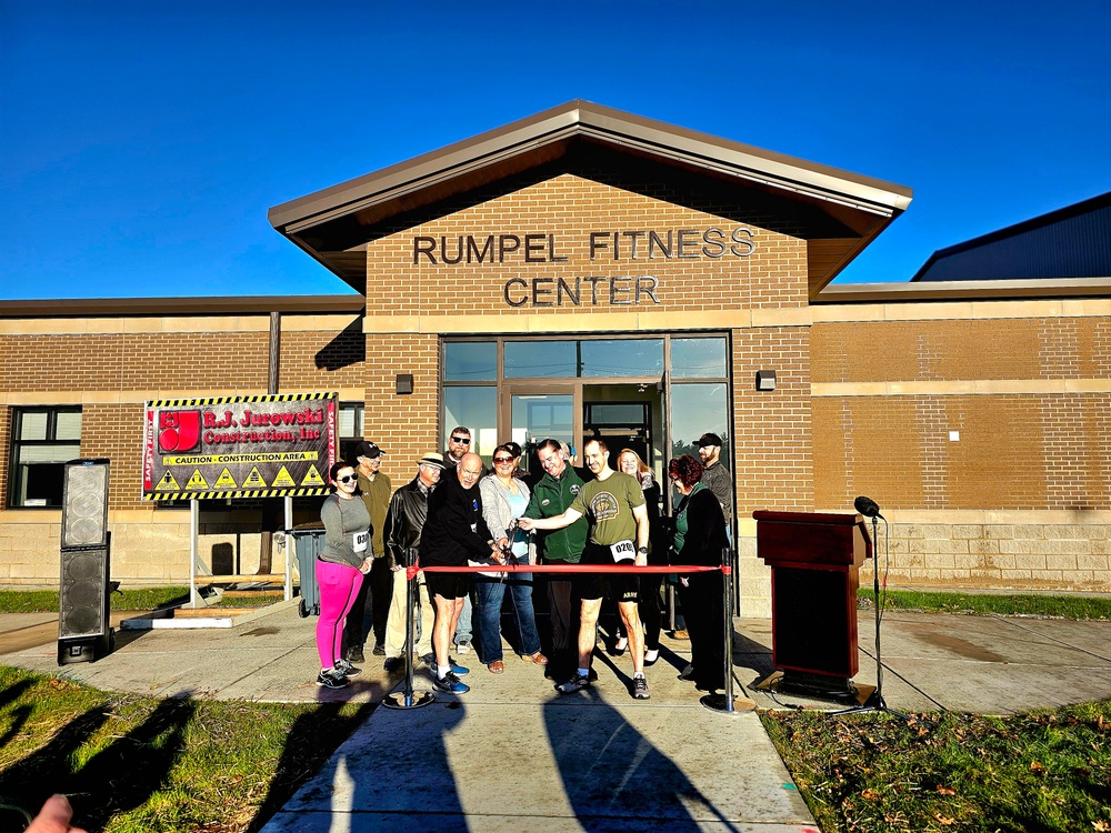 Fort McCoy holds grand reopening, ribbon-cutting ceremony for renovated fitness center