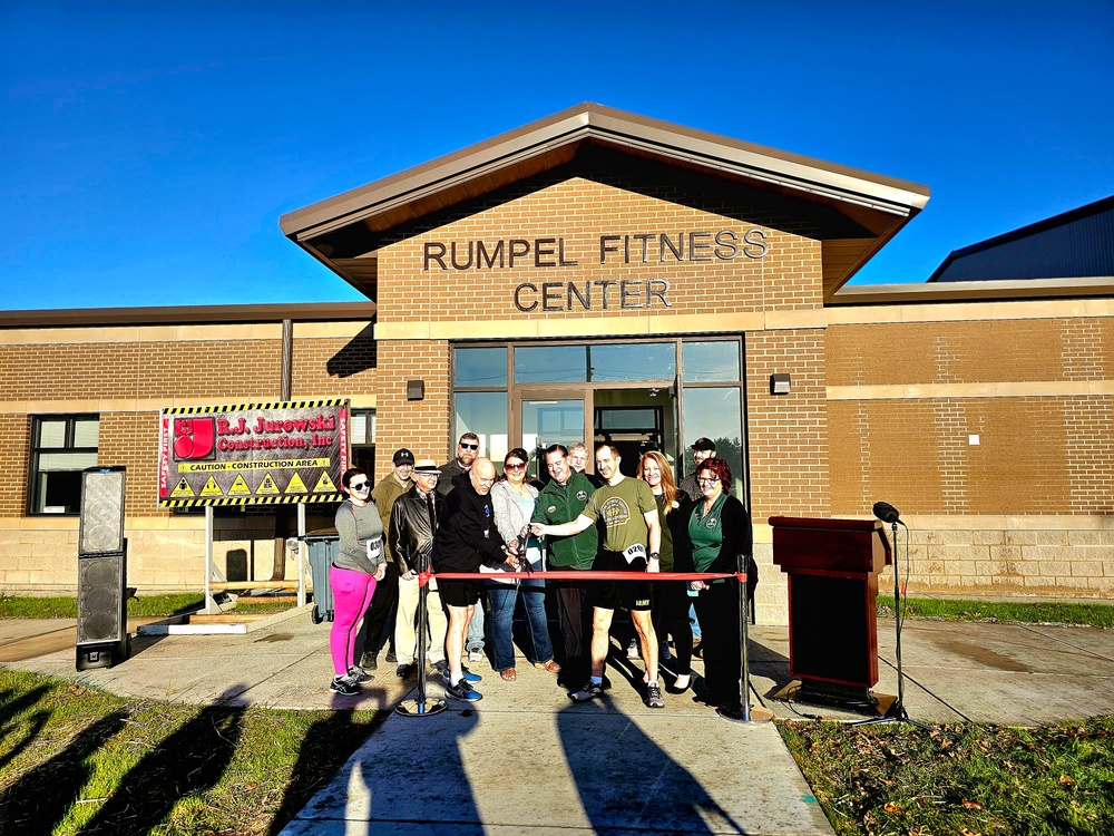 Fort McCoy holds grand reopening, ribbon-cutting ceremony for renovated fitness center