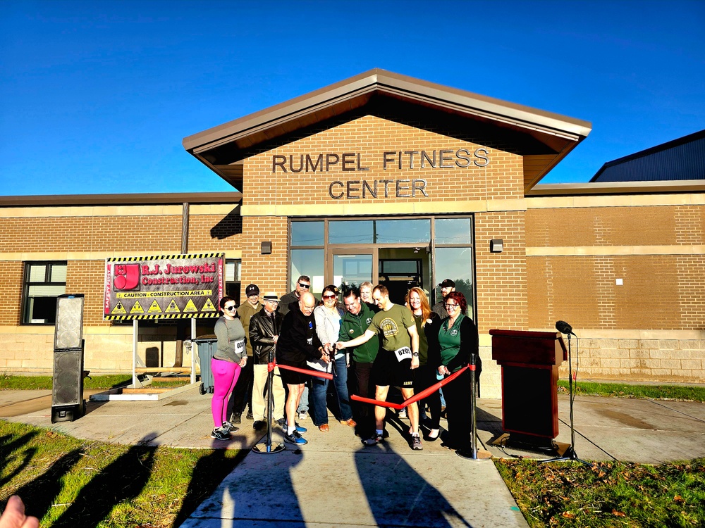 Fort McCoy holds grand reopening, ribbon-cutting ceremony for renovated fitness center