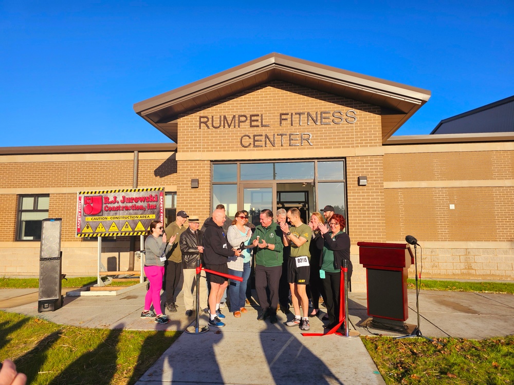 Fort McCoy holds grand reopening, ribbon-cutting ceremony for renovated fitness center