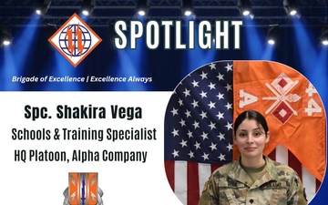 2d TSB Spotlight: Spc. Shakira Vega