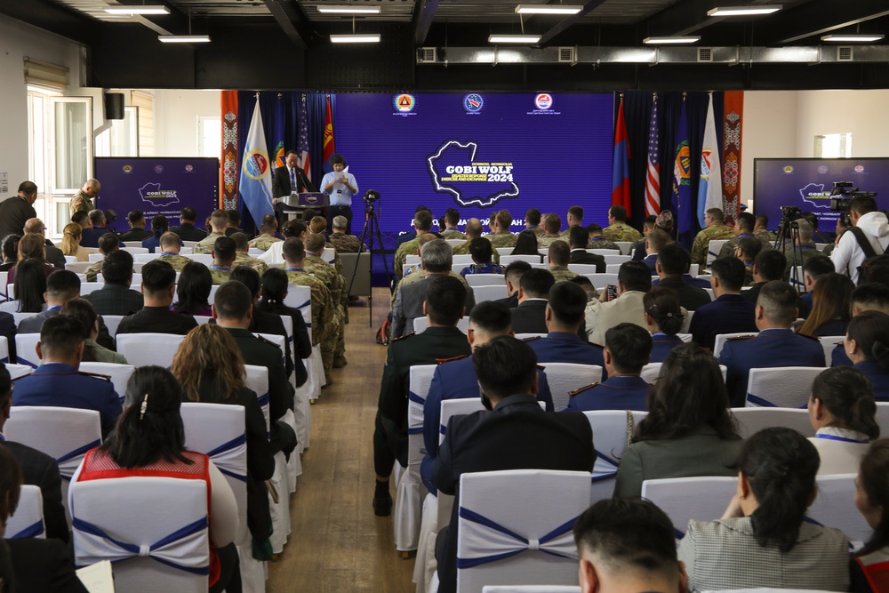 Exercise Gobi Wolf 2024 kicks off in the heart of the Mongolian