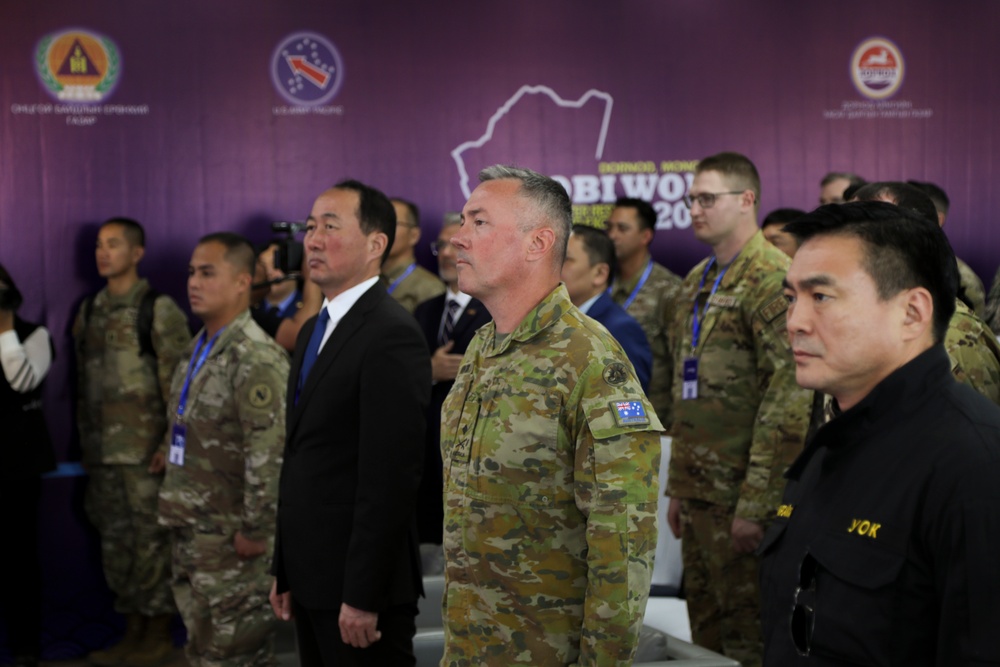 Exercise Gobi Wolf 2024 kicks off in the heart of the Mongolian