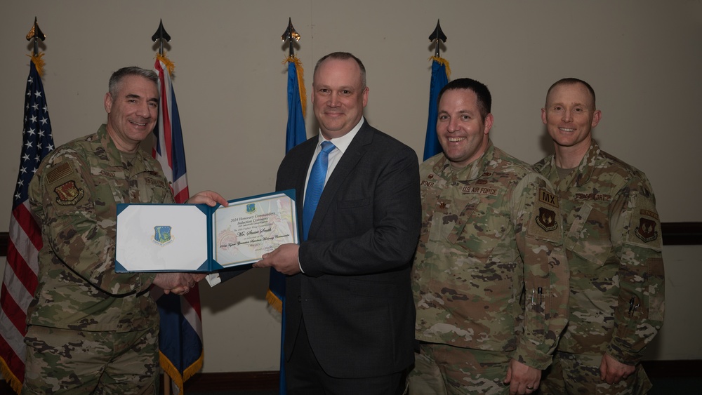 48th Fighter Wing Honorary Commander Ceremony 2024