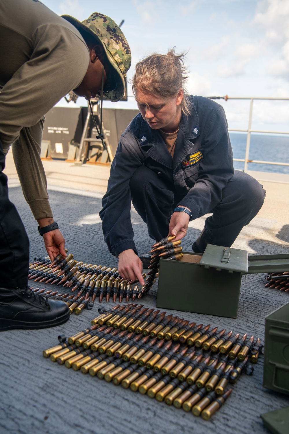 Hershel &quot;Woody&quot; Williams Conducts Crew-Served Weapon Live-Fire Exercise