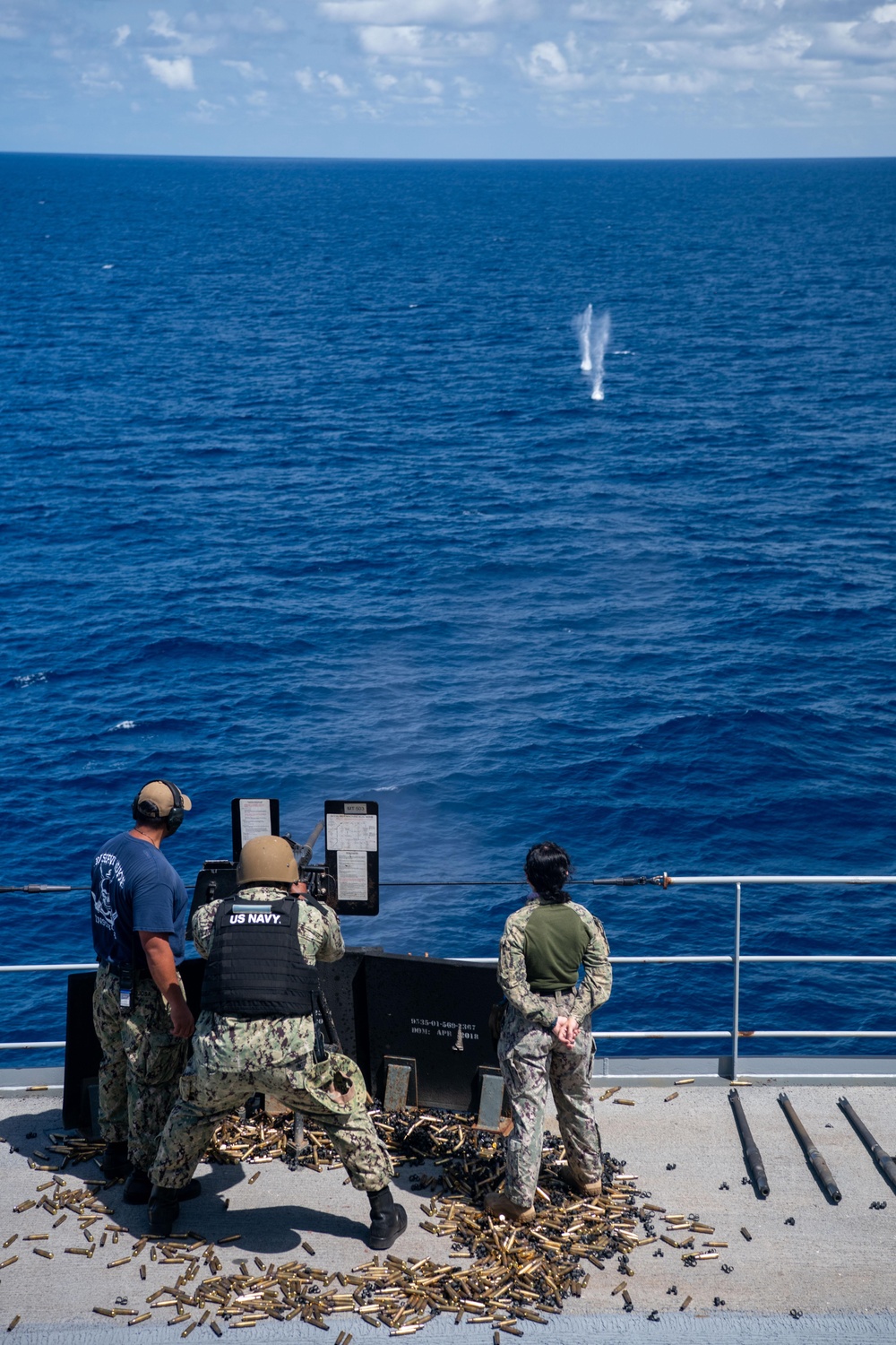 Hershel &quot;Woody&quot; Williams Conducts Crew-Served Weapon Live-Fire Exercise